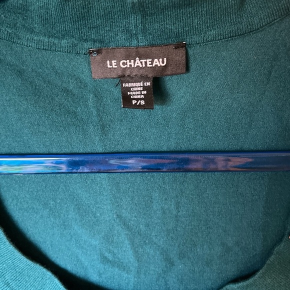 Le Château Blue Sleeveless Top , Size Small, Bodycon - Picture 4 of 4